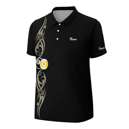 Team Shirt: Cue-Tastic Mens Golf Polo