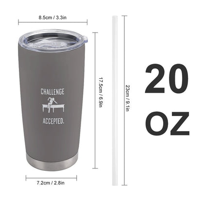 20oz Insulated Stainless Steel Cup with Lid