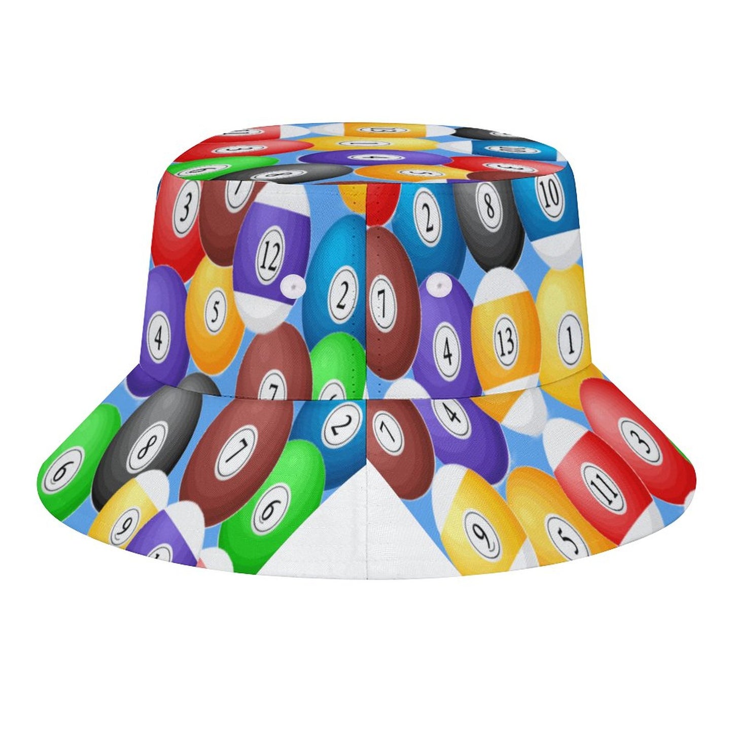 Pool Balls Collection:  Oversized Bucket Hat