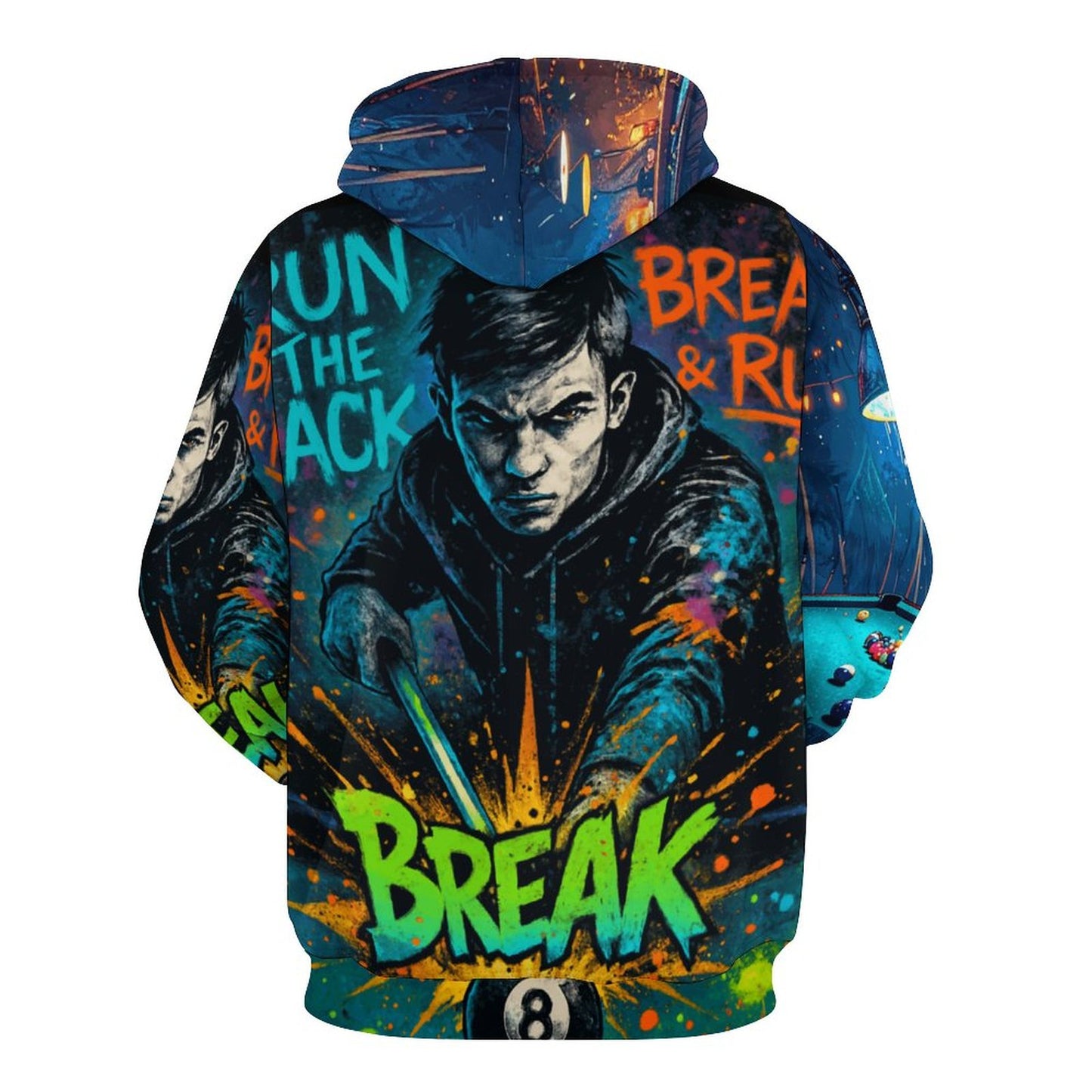 Chalked Up Lady Hoodie with Double-layer Cap