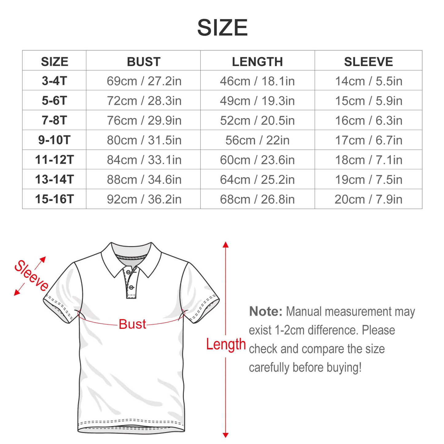 Kids' POLO Shirt Cool Touch(All-Over Printing)