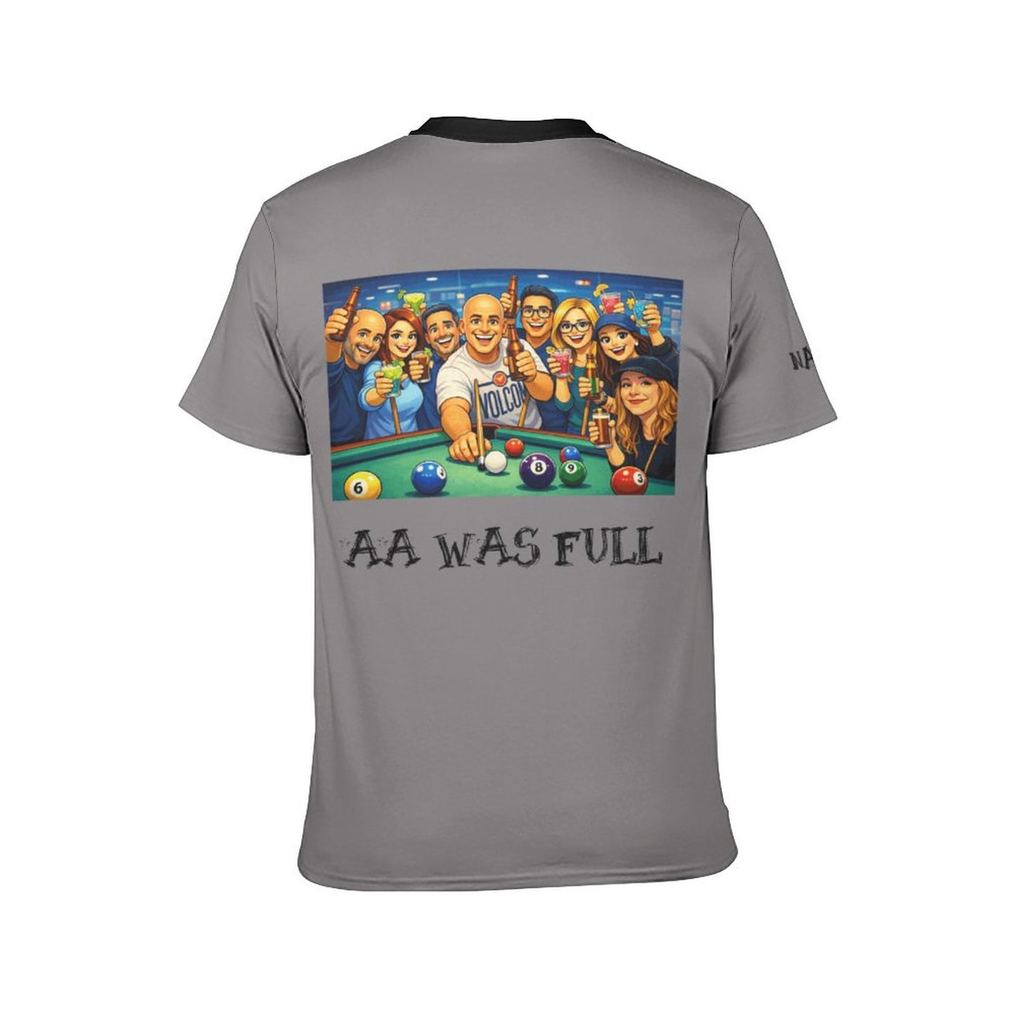 AA Was Full Men’s Classic Short Sleeve Performance T-Shirt