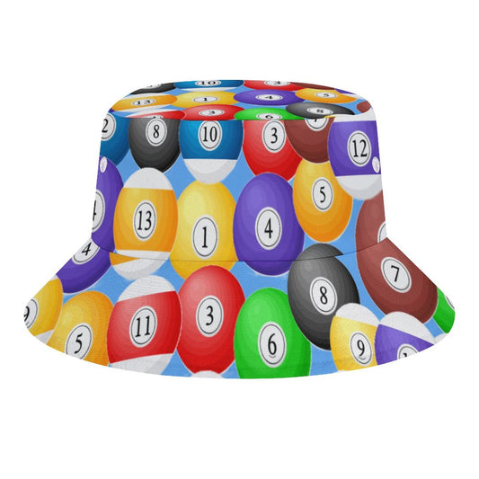 Pool Balls Collection:  Oversized Bucket Hat
