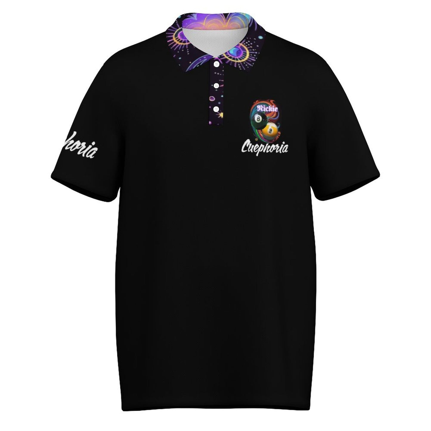 Cuephoria Men's Performance Polo