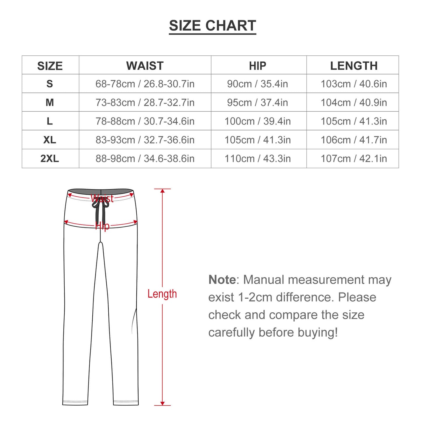 Red Crush City - Straight-Leg Drawstring Yoga Pants