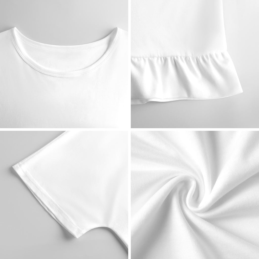 City Collection - Women's Ruffle T-shirt
