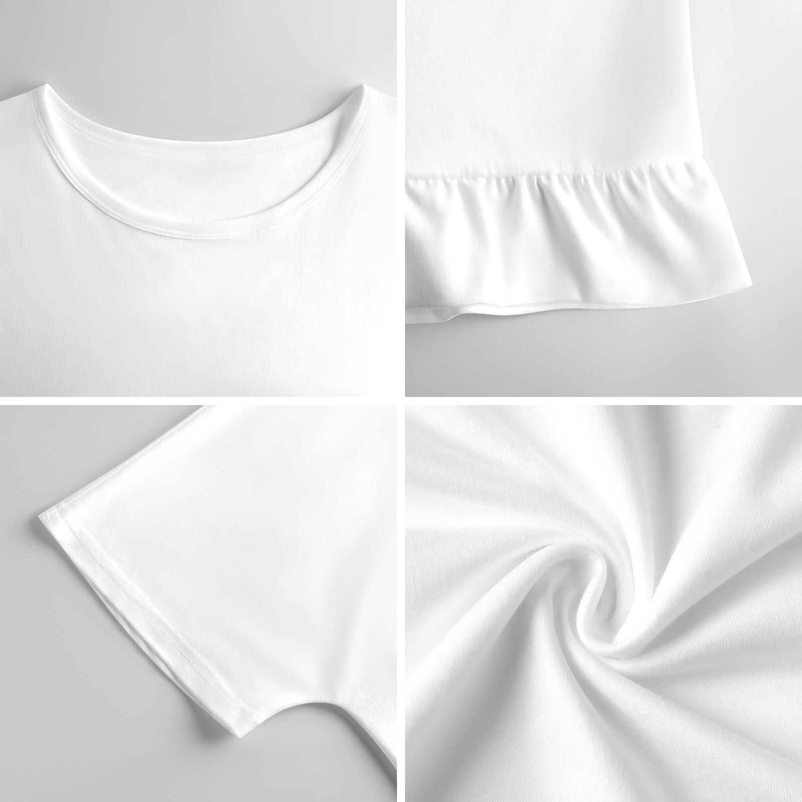 City Collection - Women's Ruffle T-shirt