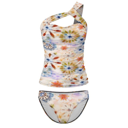 Two-Piece Swimsuit Set(All-Over Printing)