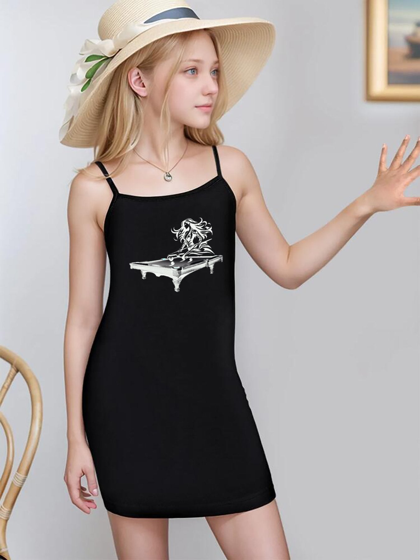 Perseverance Girls' Dress with Shoulder Straps