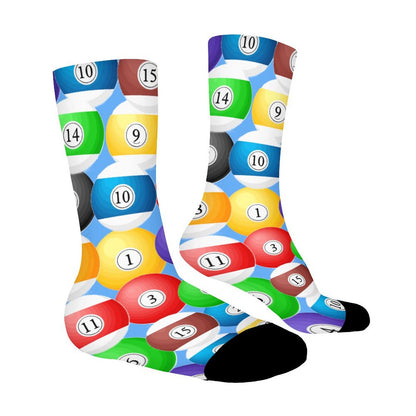 Personalized Contrast Color Socks for Adults