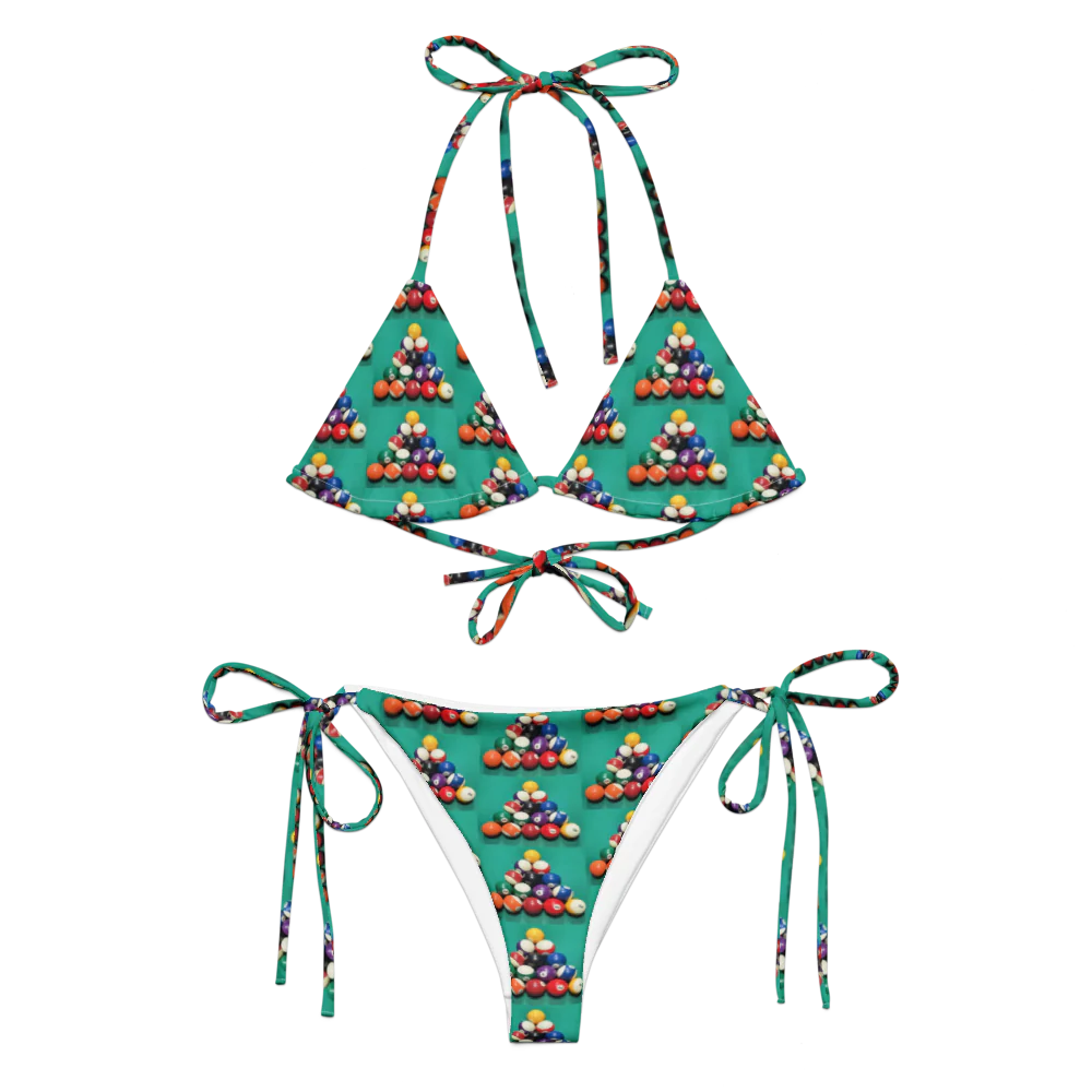 Billiards Rack String Bikini