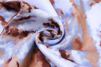 Sunrise Shimmer Skirt Set- bikini with cover