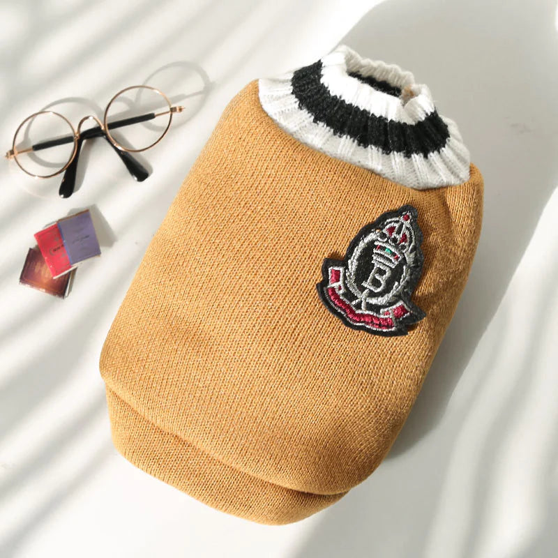 Cozy Knit Pet Vest