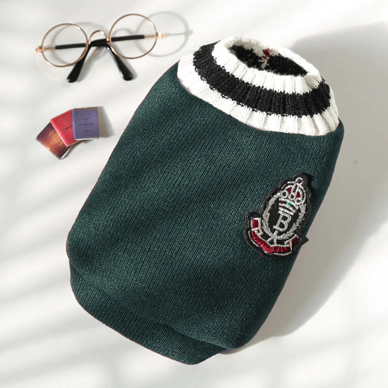 Cozy Knit Pet Vest