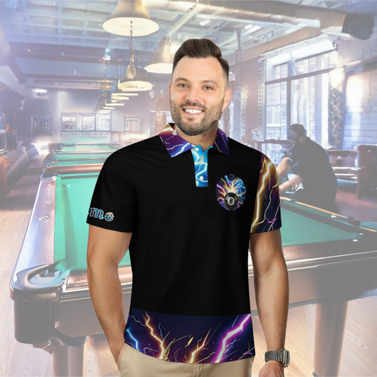 150gsm Men's Quick Dry POLO Shirt(All-Over Printing)