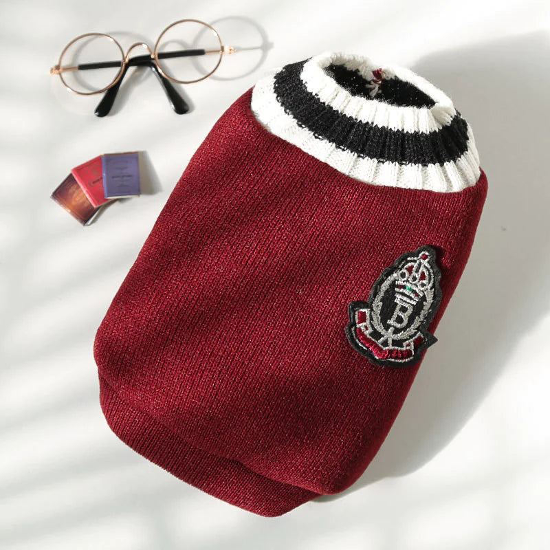 Cozy Knit Pet Vest