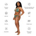 Billiards Rack String Bikini