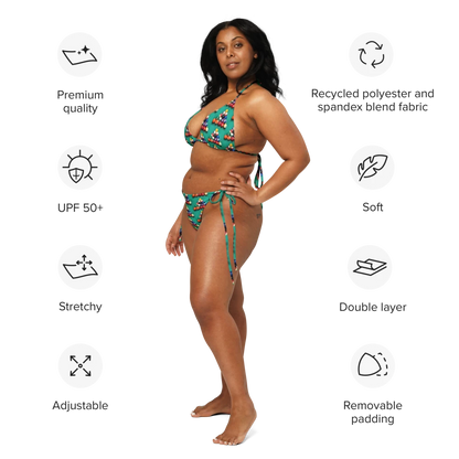 Billiards Rack String Bikini