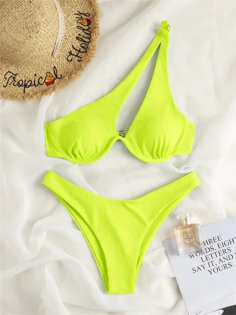 Chic Textured Bikini Set