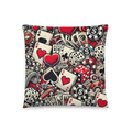 Casino-Themed Accent Pillow